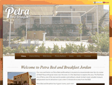 Tablet Screenshot of petrabedandbreakfast.com